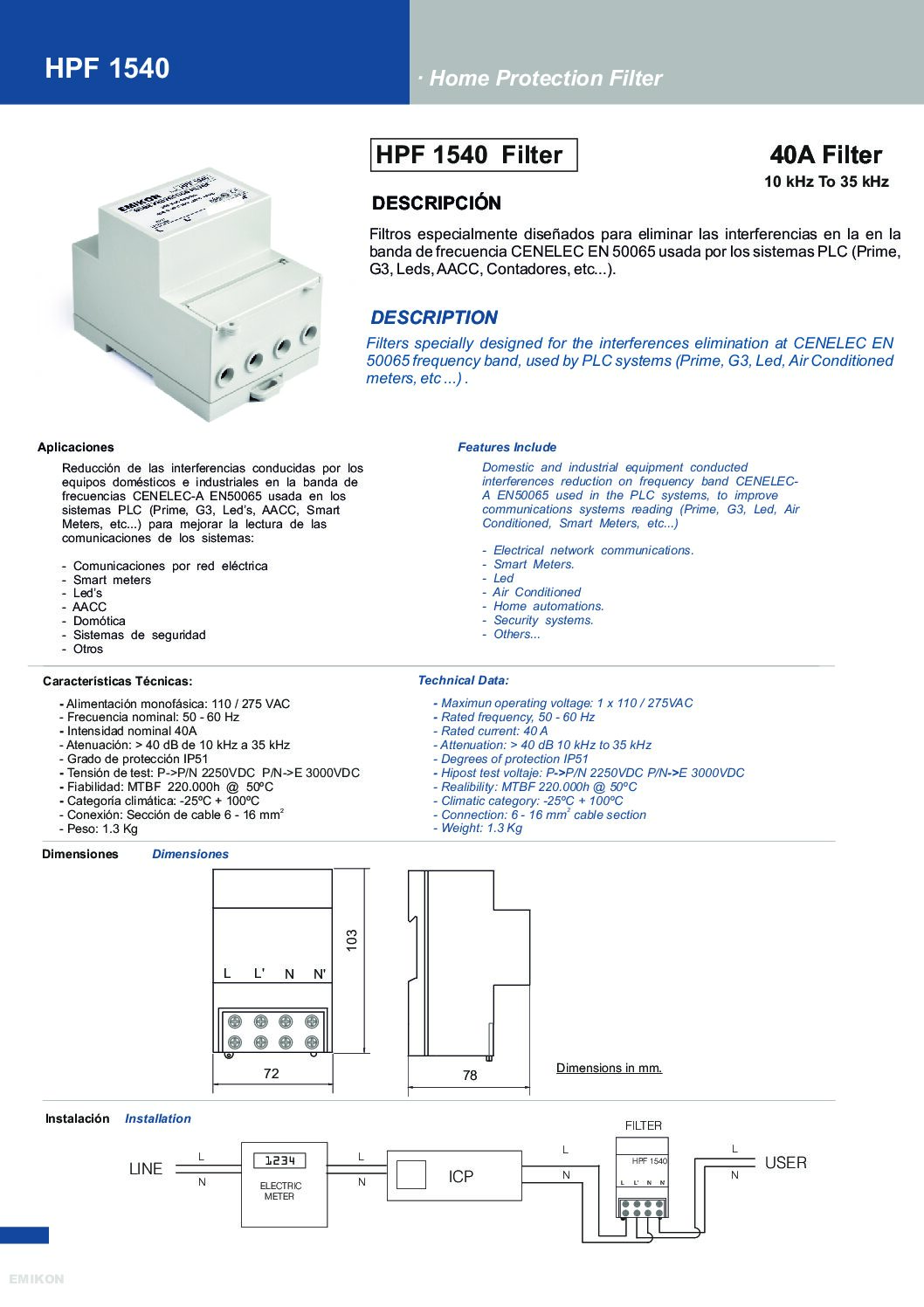Emikon HPF-1540 93 Emikon HPF-1540 - Imagen 2