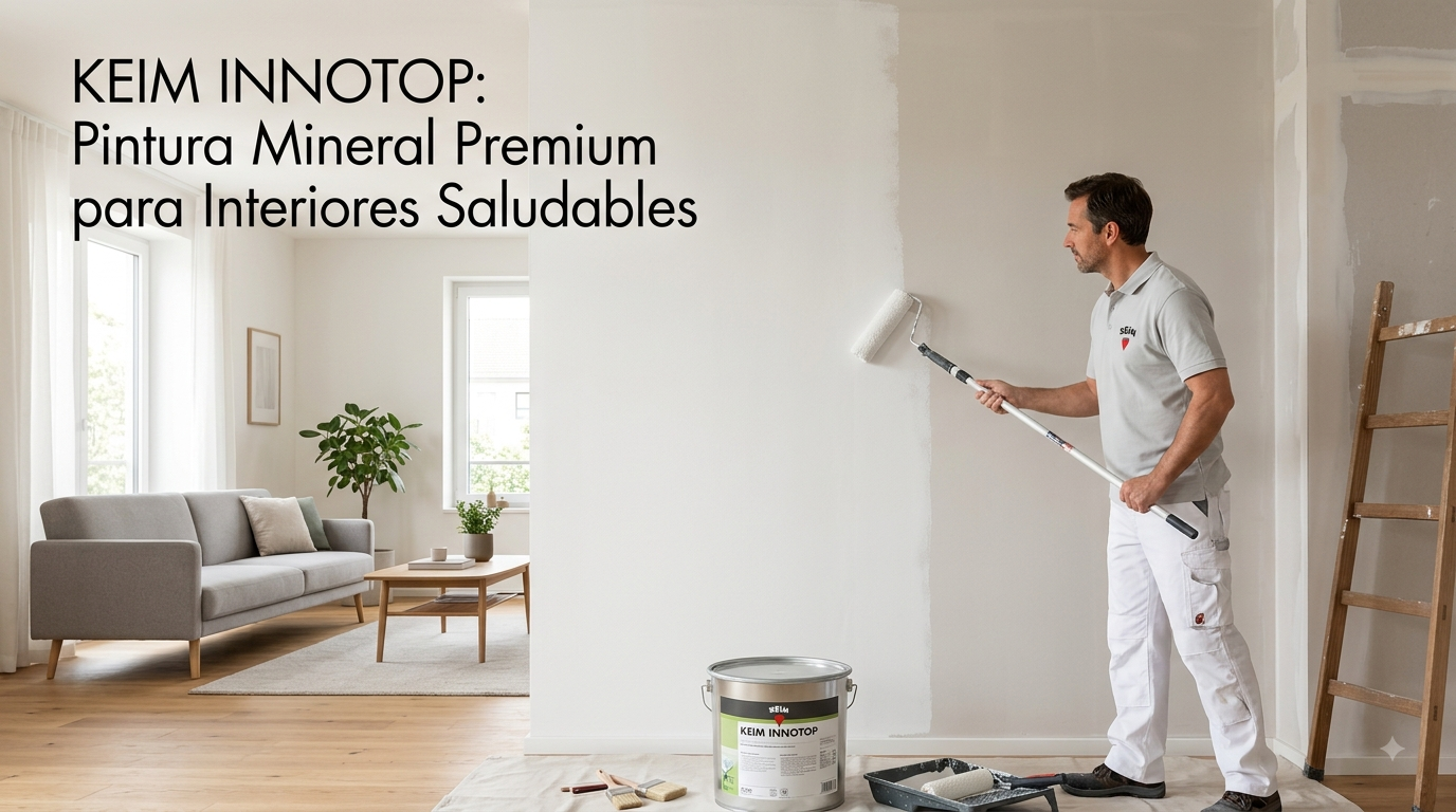 1 – Keim Innotop pintura mineral sol-silicato interiores