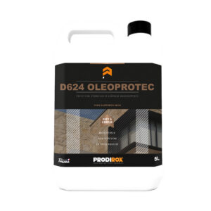 Envases de protector hidrófugo y oleófugo Prodirox D624 Oleoprotect para superficies minerales.