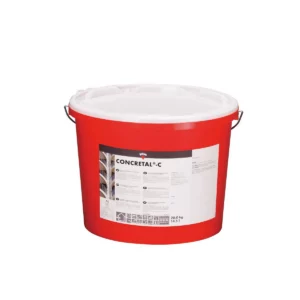 Bote de pintura mineral sol-silicato para protección de hormigón Keim Concretal-C.