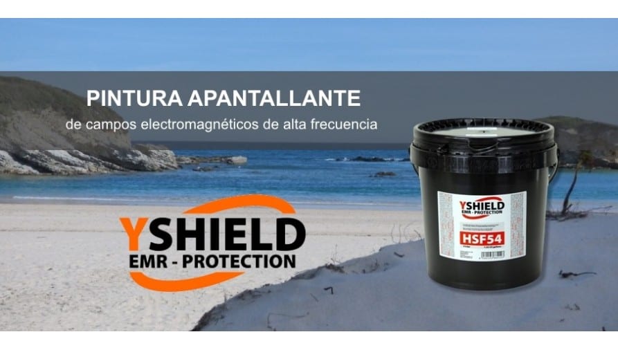 Infografía con las principales ventajas de las pinturas apantallantes: protección frente a radiación, alta transpirabilidad y bajas emisiones de COVs.