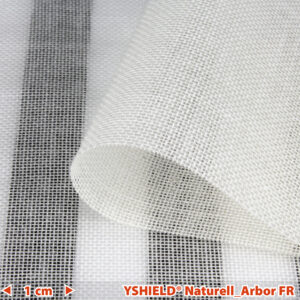 Tejido apantallado de algodón orgánico Yshield NATURELL Arbor antirradiación.