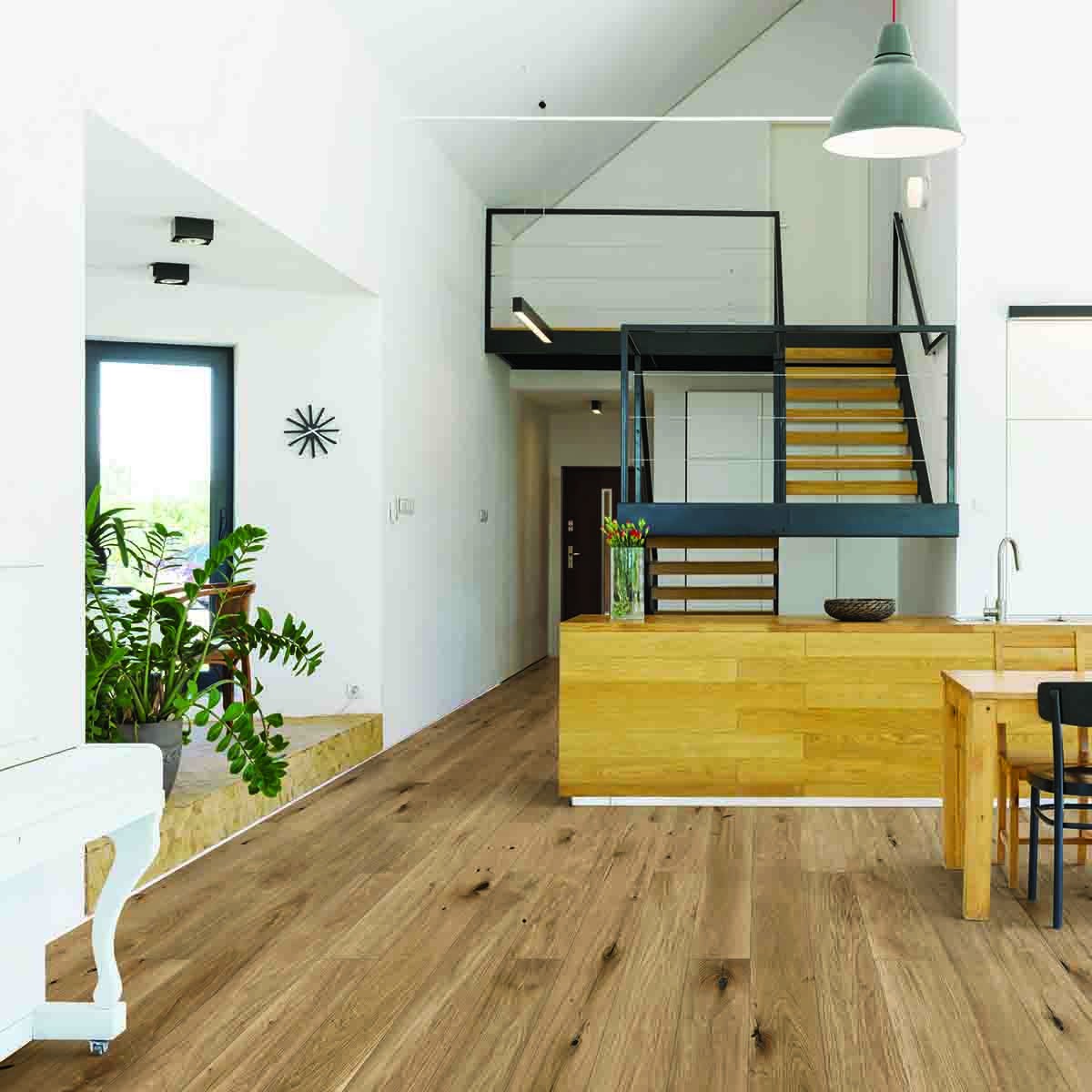 Suelos de Corcho Natural Wincanders: Innovación, confort térmico y bioconstrucción para tu hogar 102 acabado final del Wicanders Wood Natural XL Panama Oak Cognac